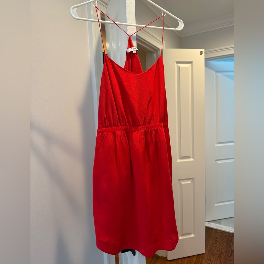 Madewell Vibrant Red Dress